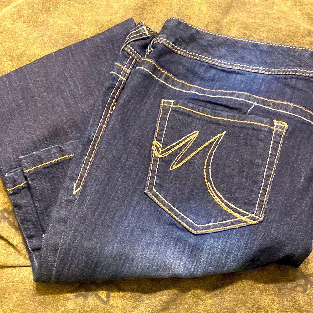 Dark wash jeans